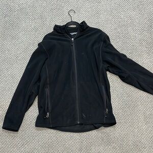 Eddie bauer fuzzy zipper up jacket